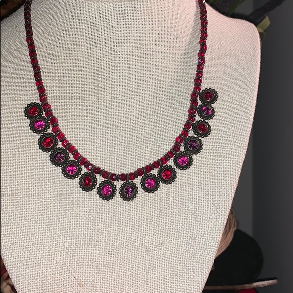 Multi-Colored Stone Necklace - Picture 2 of 7